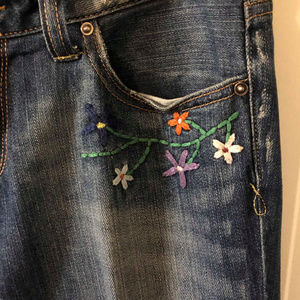 Lucky Brand Legends Boho Style Jeans 8/29  -e0040